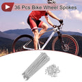 Bicycle Spokes Replacement Kit 148mm 45 Steel Galvanized for 12G (36)