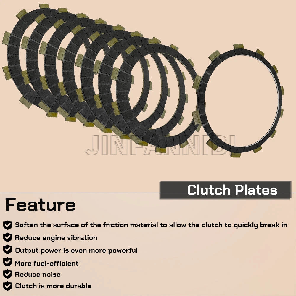 Clutch Friction Plates for Yamaha YZF-R1 (1998–2003)