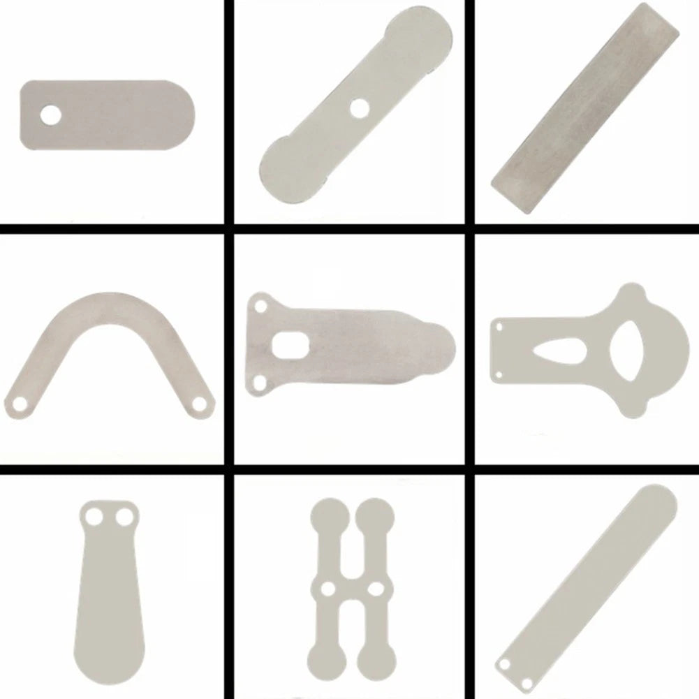 10 Pcs Valve Plates for Air Compressor Pump Head