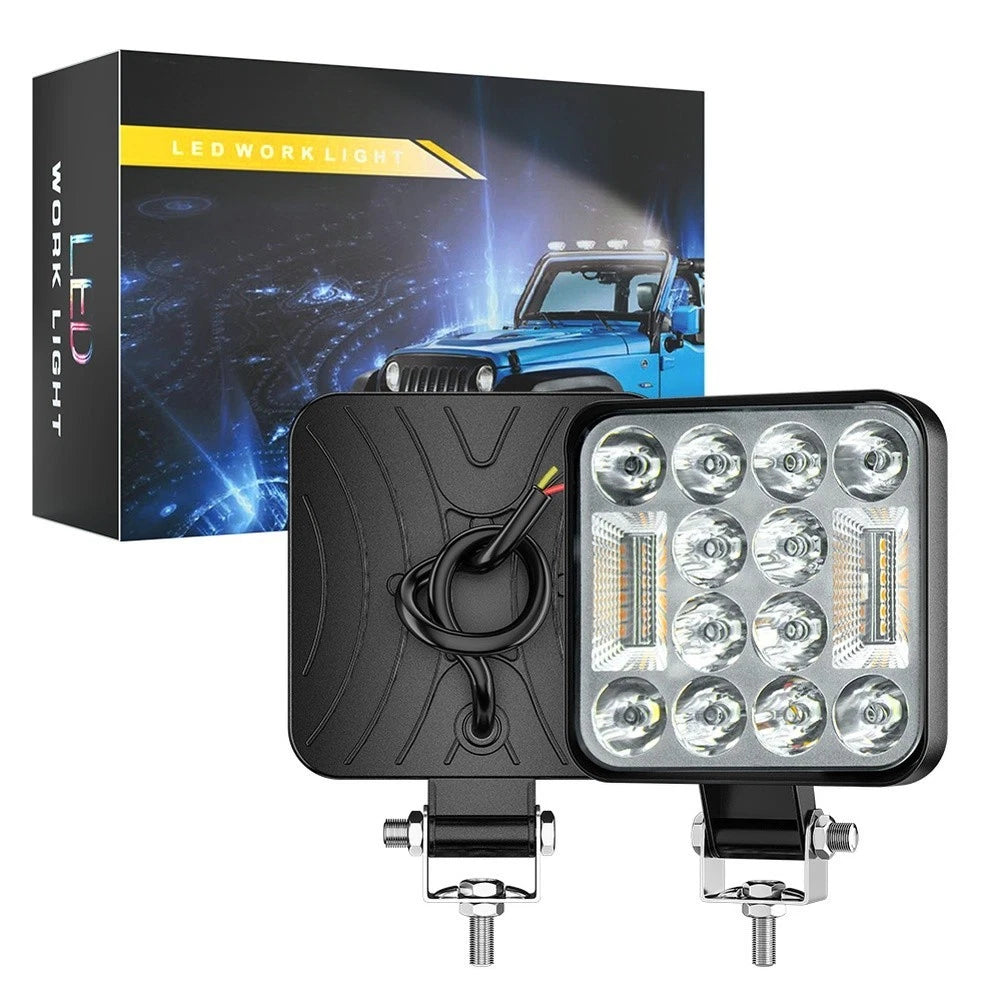 3 Inch LED Work Light for Car Motorcycle Truck SUV (Dual Modes)