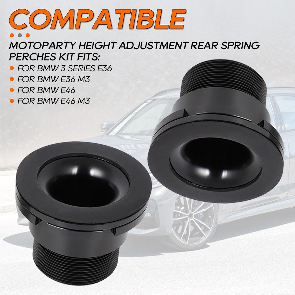 Coilover Adjustable Spring Lowering Kit for BMW 3 Series E36, E46 (1992–2006)