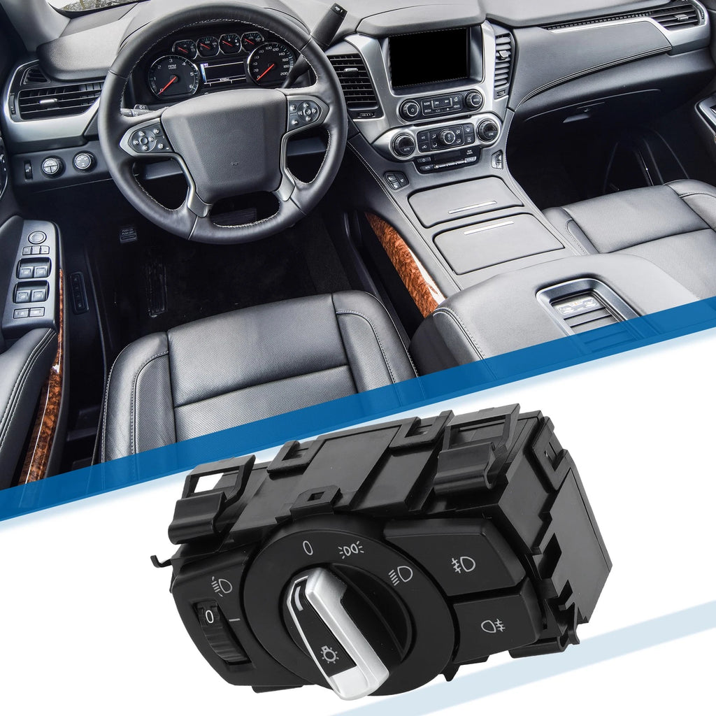 Headlight Switch No. 61319169405 for BMW 128i (2008–2013) Plastic Black
