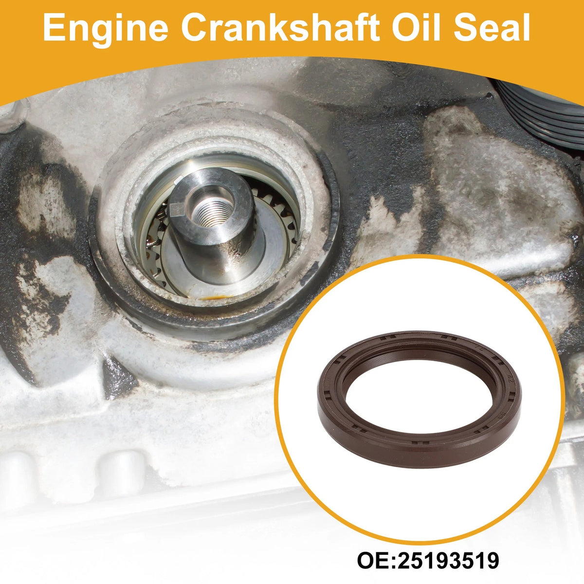 Crankshaft Oil Seal Replacement for Chevrolet Cruze (2011–2016 1.4L)