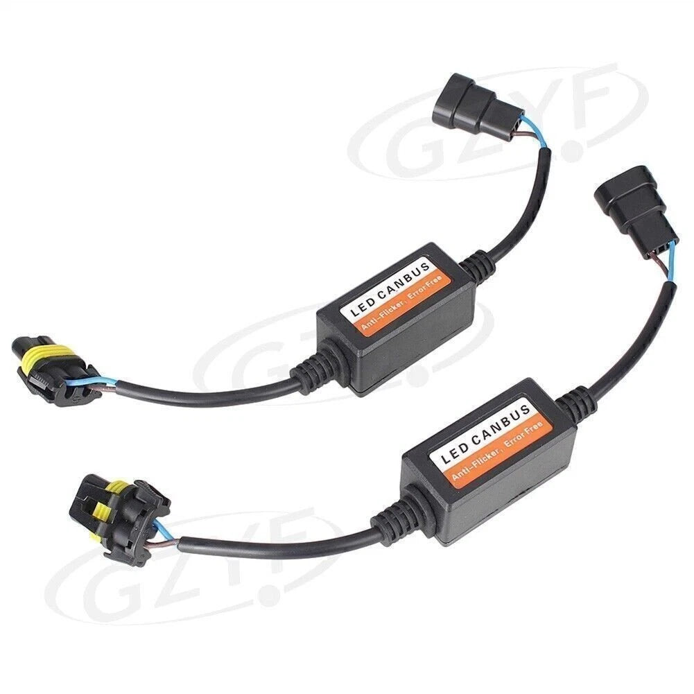 2X 9005 HB3 Load Resistor Decoder for LED Fog Lights