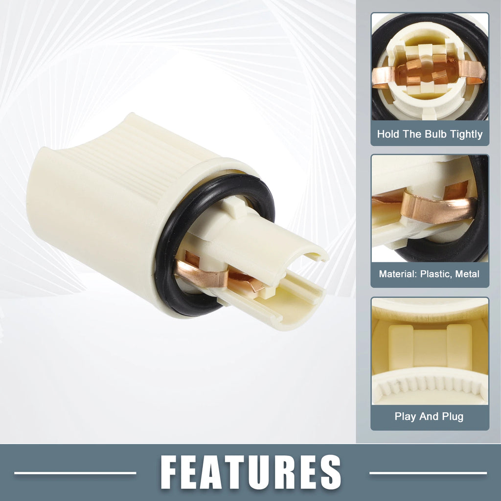 Light Bulb Socket No.7M3953124A for Seat Alhambra (2001–2010) White