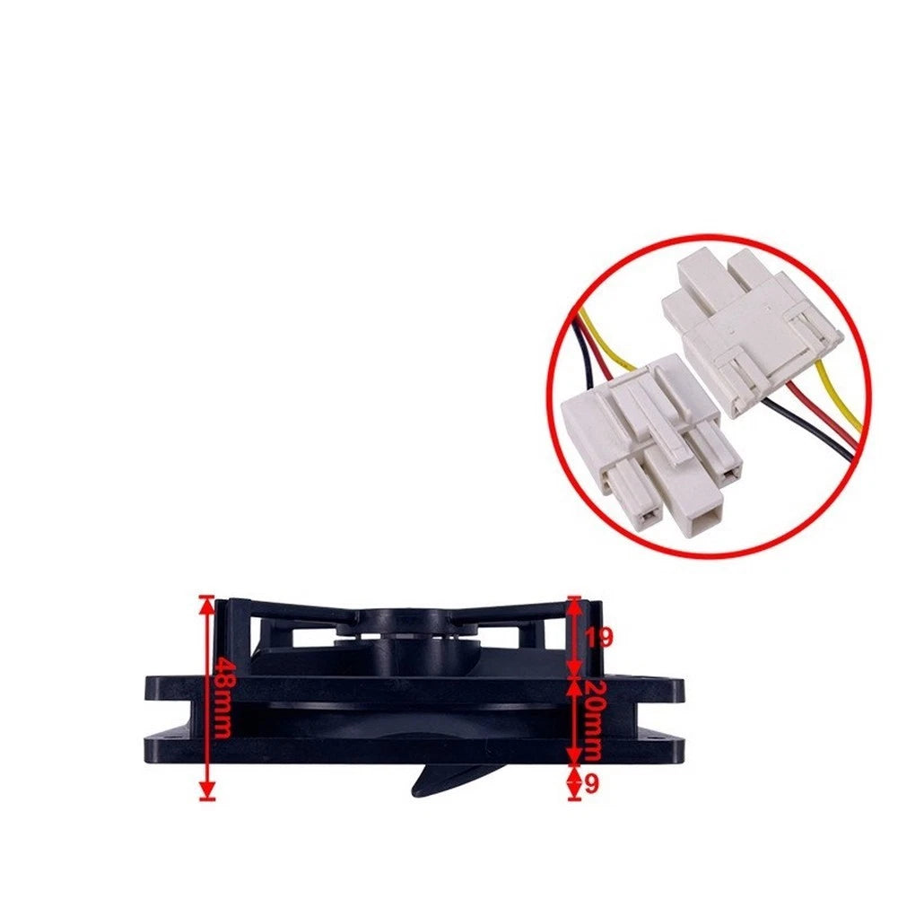 Refrigerator Evaporator Fan Motor 12V DC for Consistent Cooling
