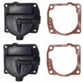 Set of 2 Carburetor Float Bowl Chamber for Johnson Evinrude 433000 0433000