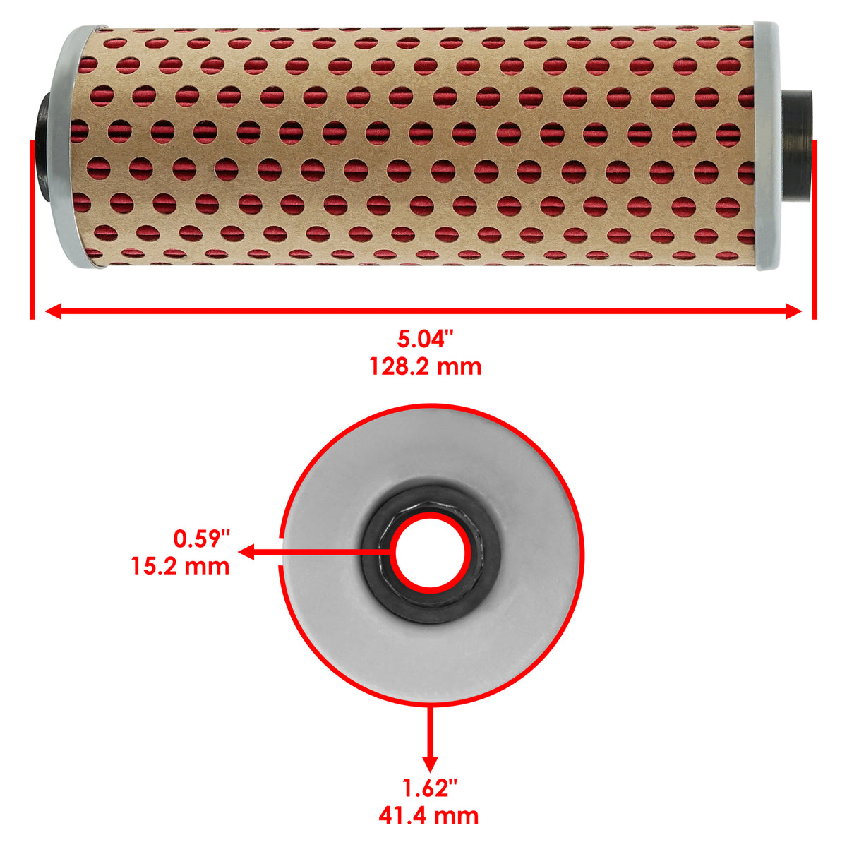 3 Pack Oil Filters Replacement for BMW R90 R90S (1969–1976)