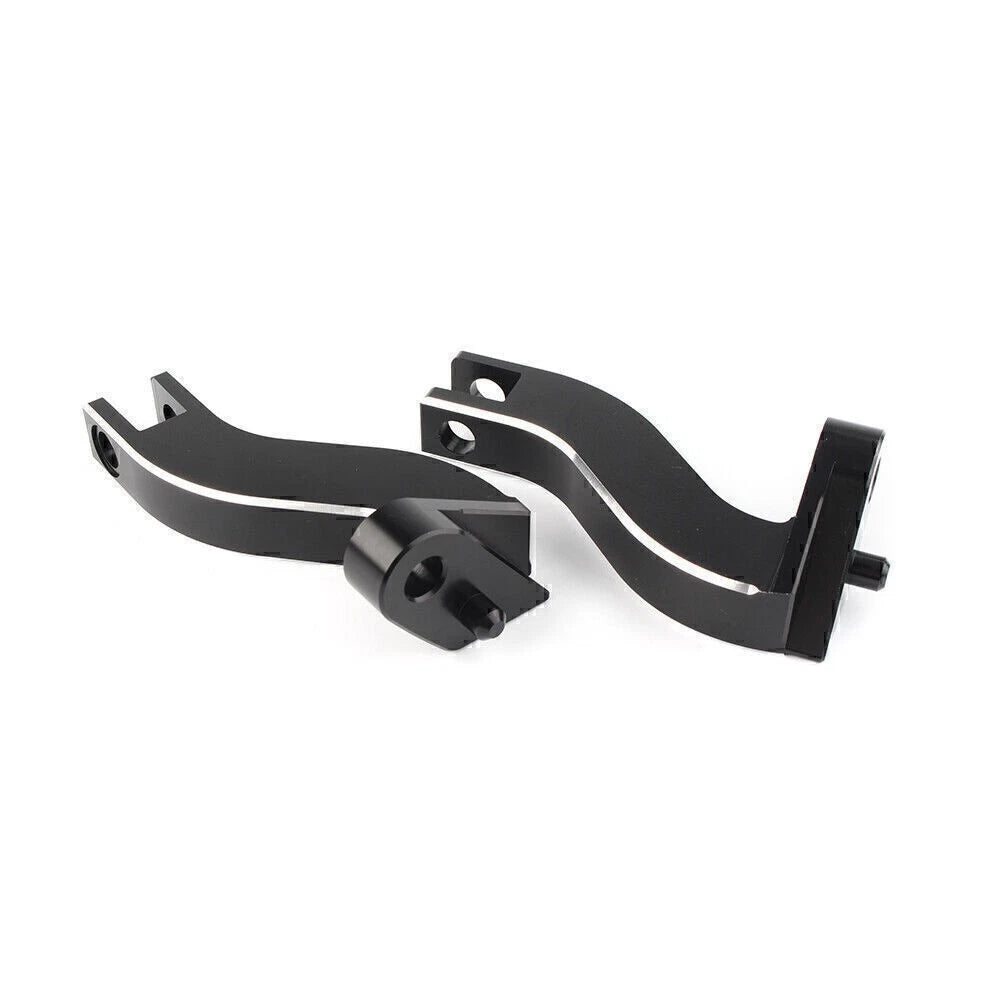 Passenger Rear Foot Pegs Mount for Harley Davidson Touring (1993–2016) Black