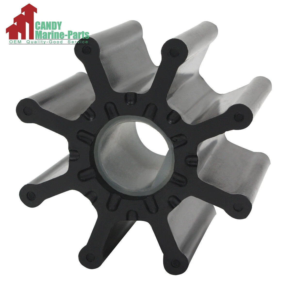 Raw Water Pump Impeller for Mercruiser 7.4L 8.2L V8 (1990–2023) 47-59362T 18-3087 89740