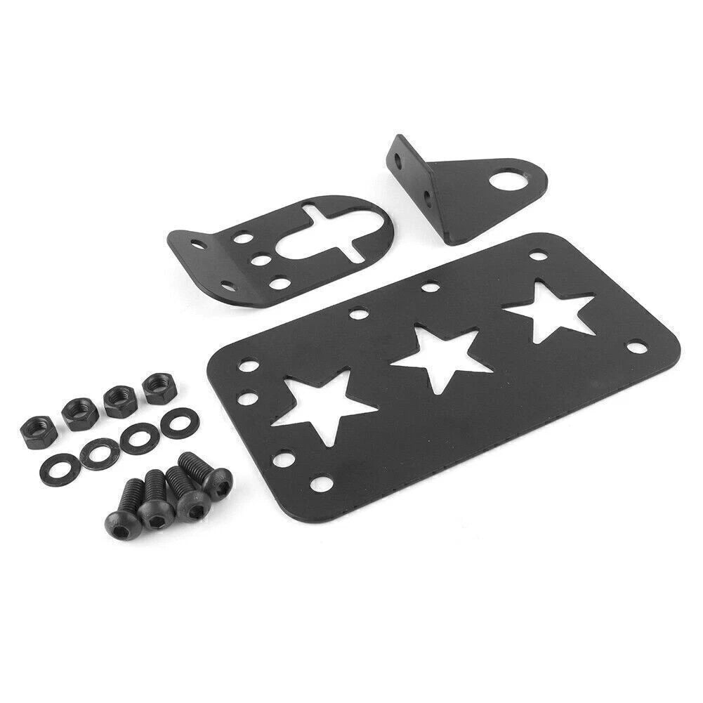 Rear Tail Light License Plate Holder Mount Bracket for Harley Chopper