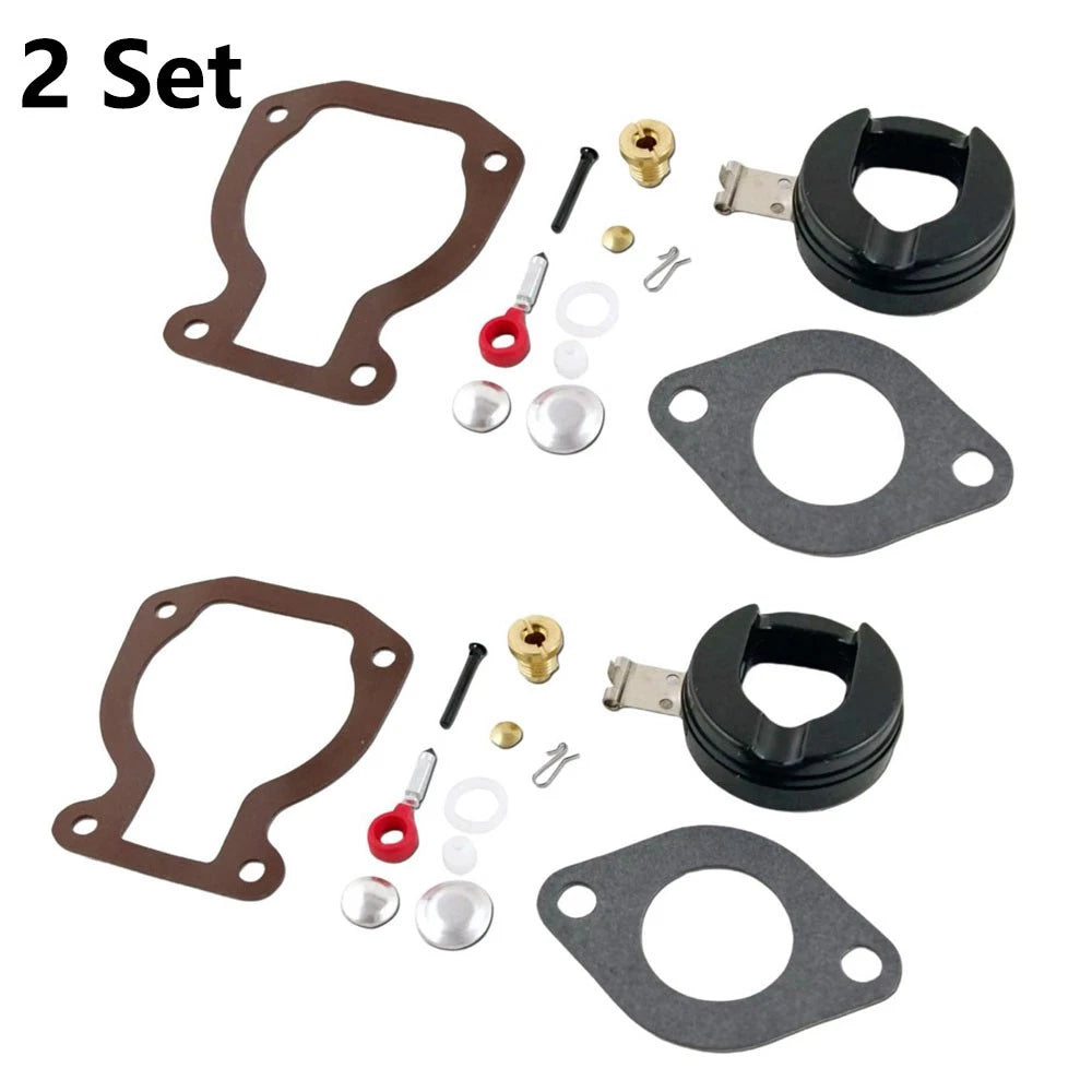 2X Carburetor Repair Parts for Johnson Evinrude 9.9 15 HP (1974–1988) 398453
