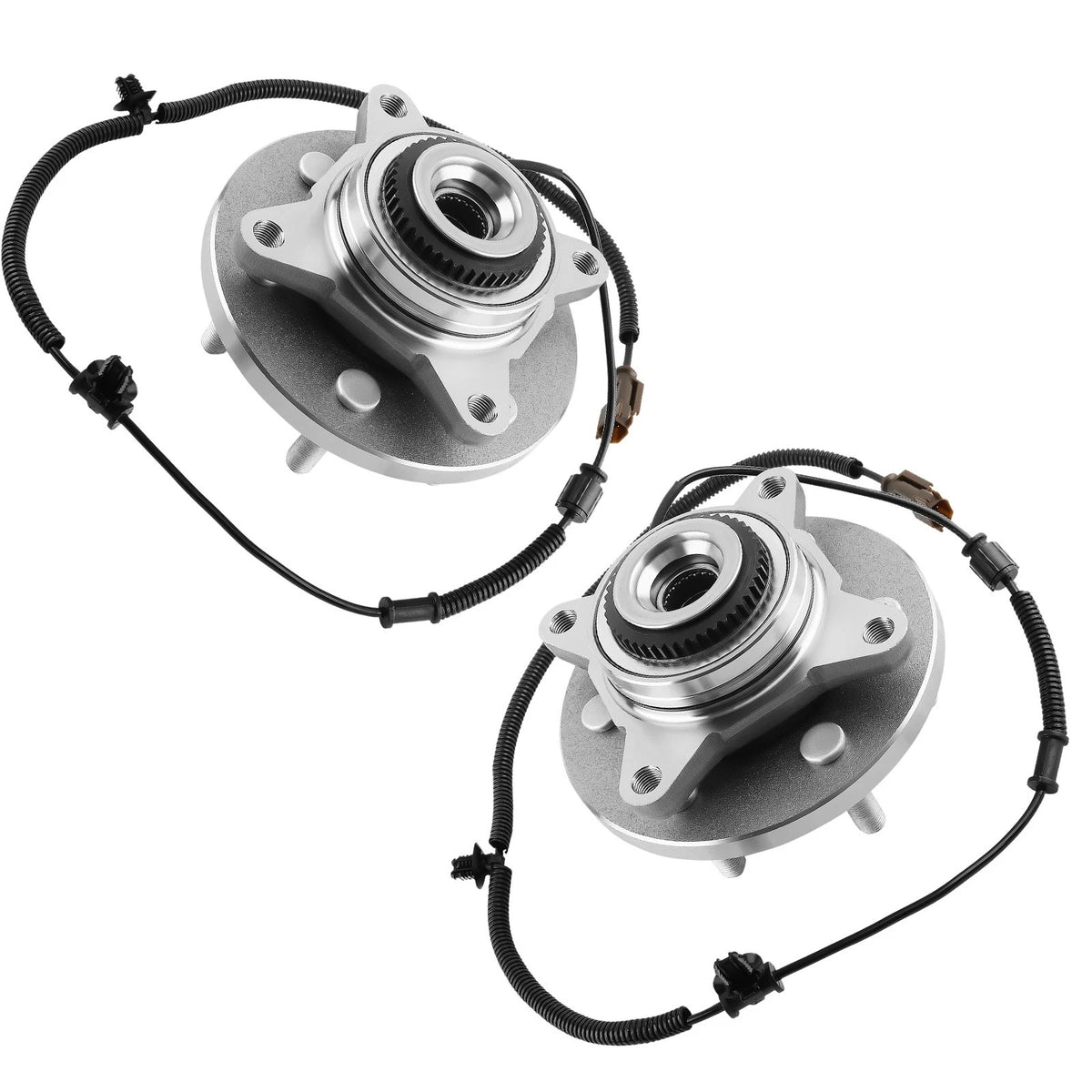 Front Wheel Hub Bearings Pair for F-150 V6 3.5L 4WD (2015–2017) 515169
