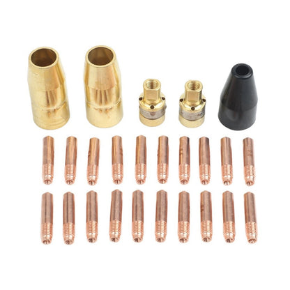 25PCS Nozzle Contact Tip Diffuser Kit for Miller MIG Welders