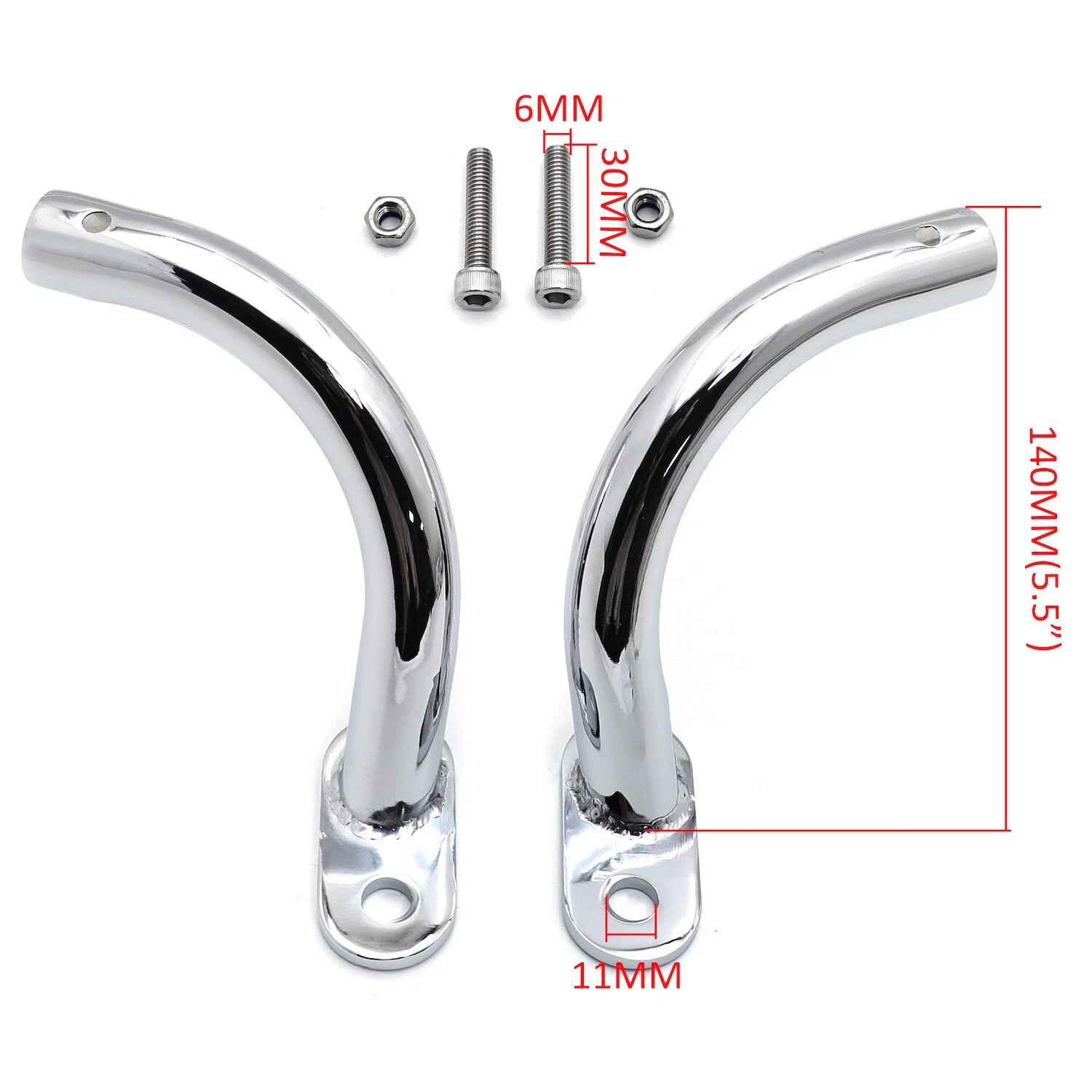 Saddlebag Guard Eliminator Brackets for Harley Touring Electra Glide (1997–2008)