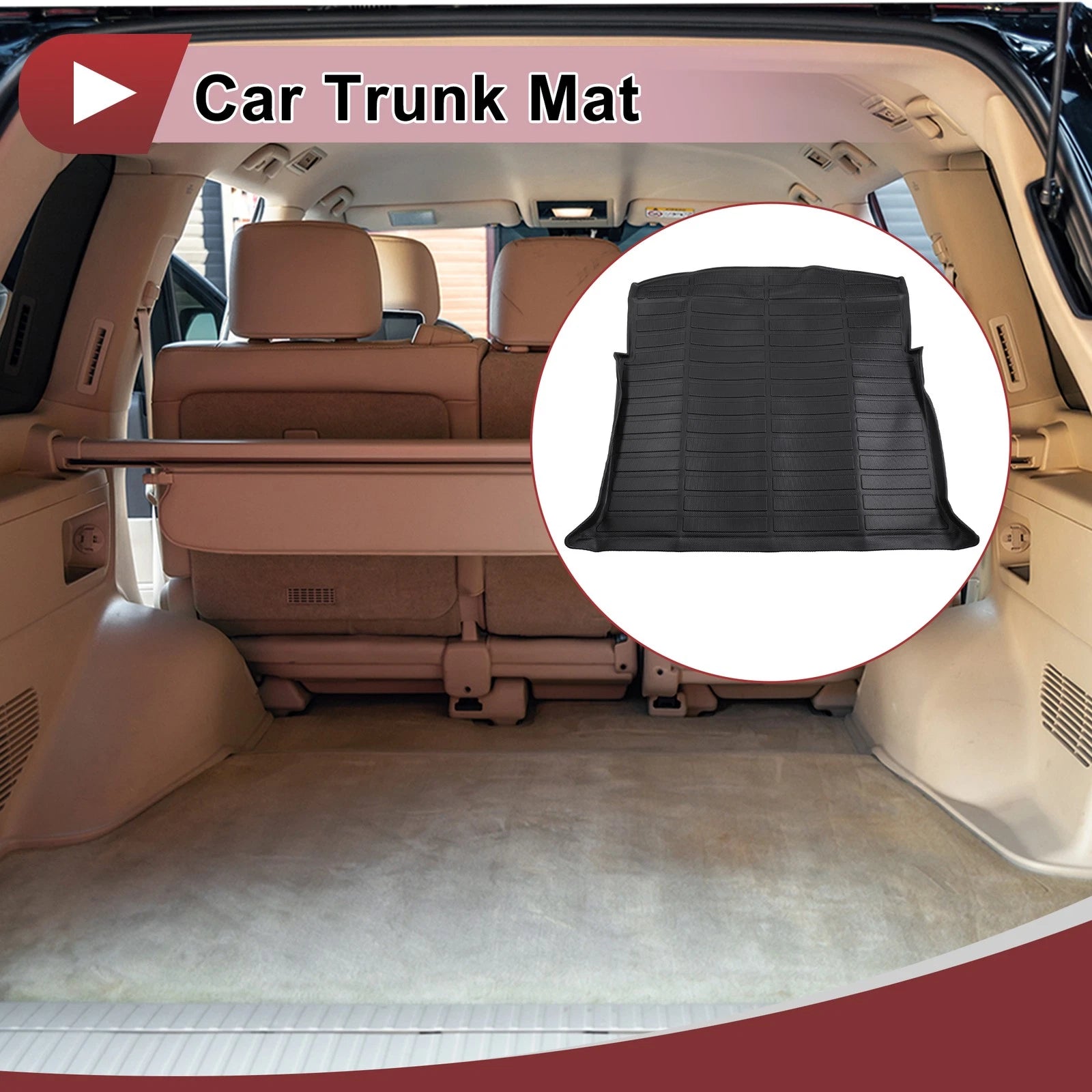Cargo Liner Rear Trunk Mat for Chevrolet Blazer (2019–2024) Long TPE
