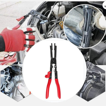 Elbow and Straight Type Toothed Clamp Removal Tool for Auto Repair Kits