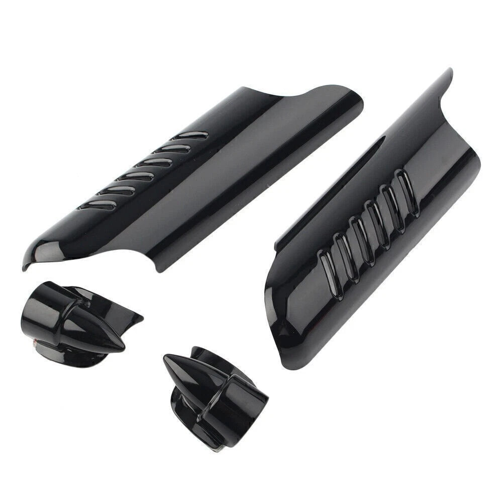 Front Fork Lower Leg Deflectors for Harley Touring FLHT (2000–2013)