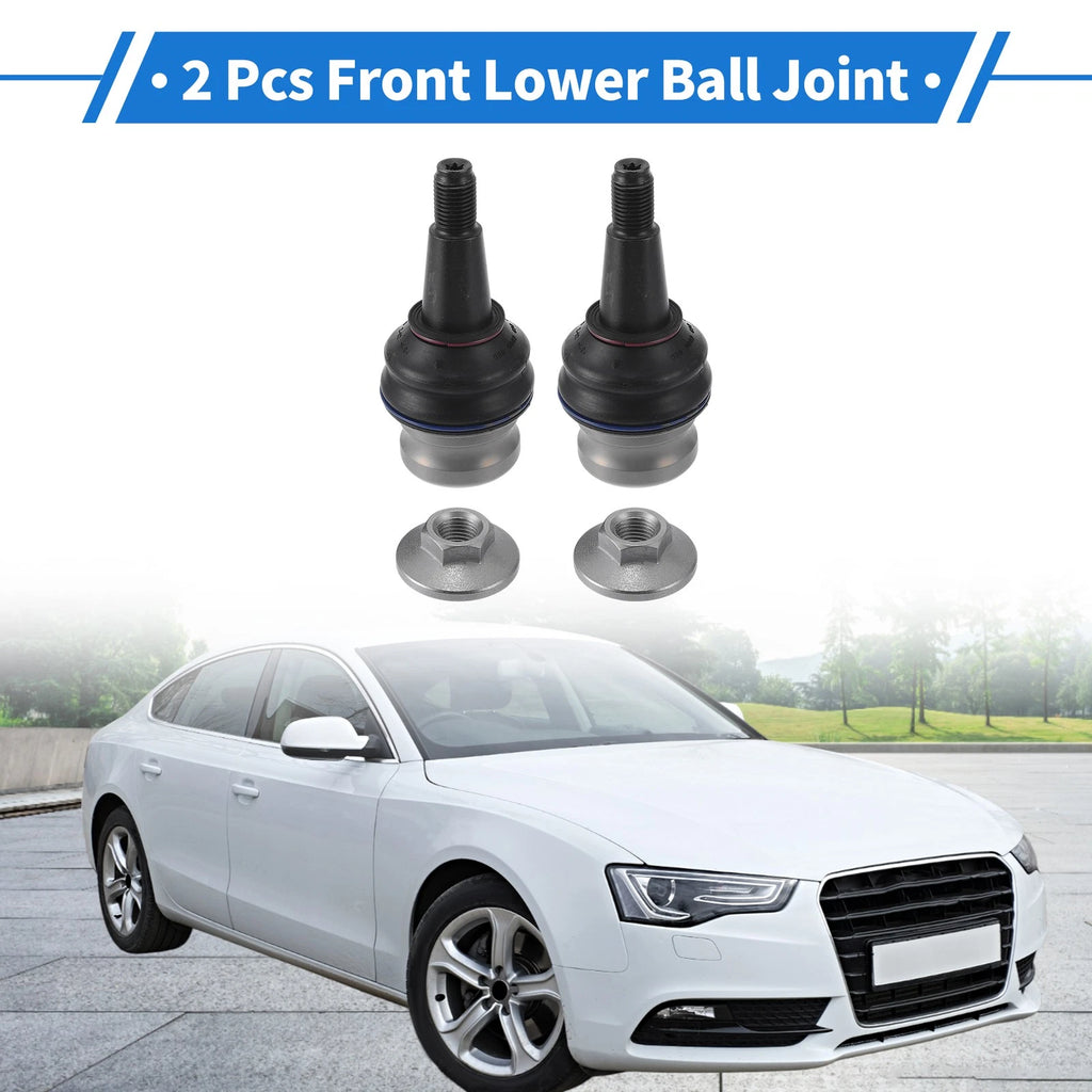 2 Pcs Front Lower Ball Joints Replacement for Audi A4 (2007–2015)