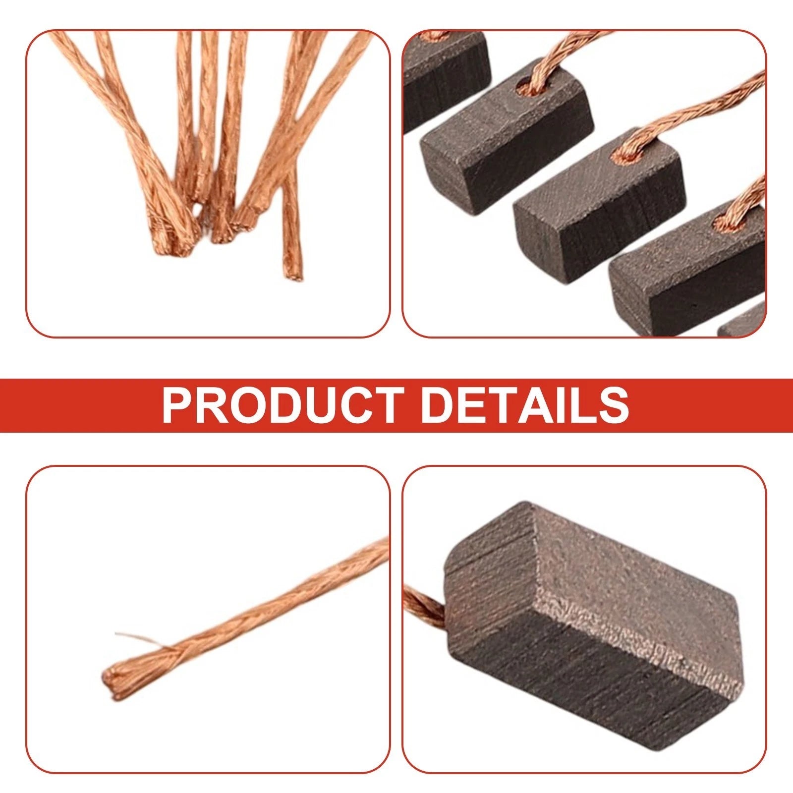 Carbon Brushes for Water Pump for Auto Trucks
