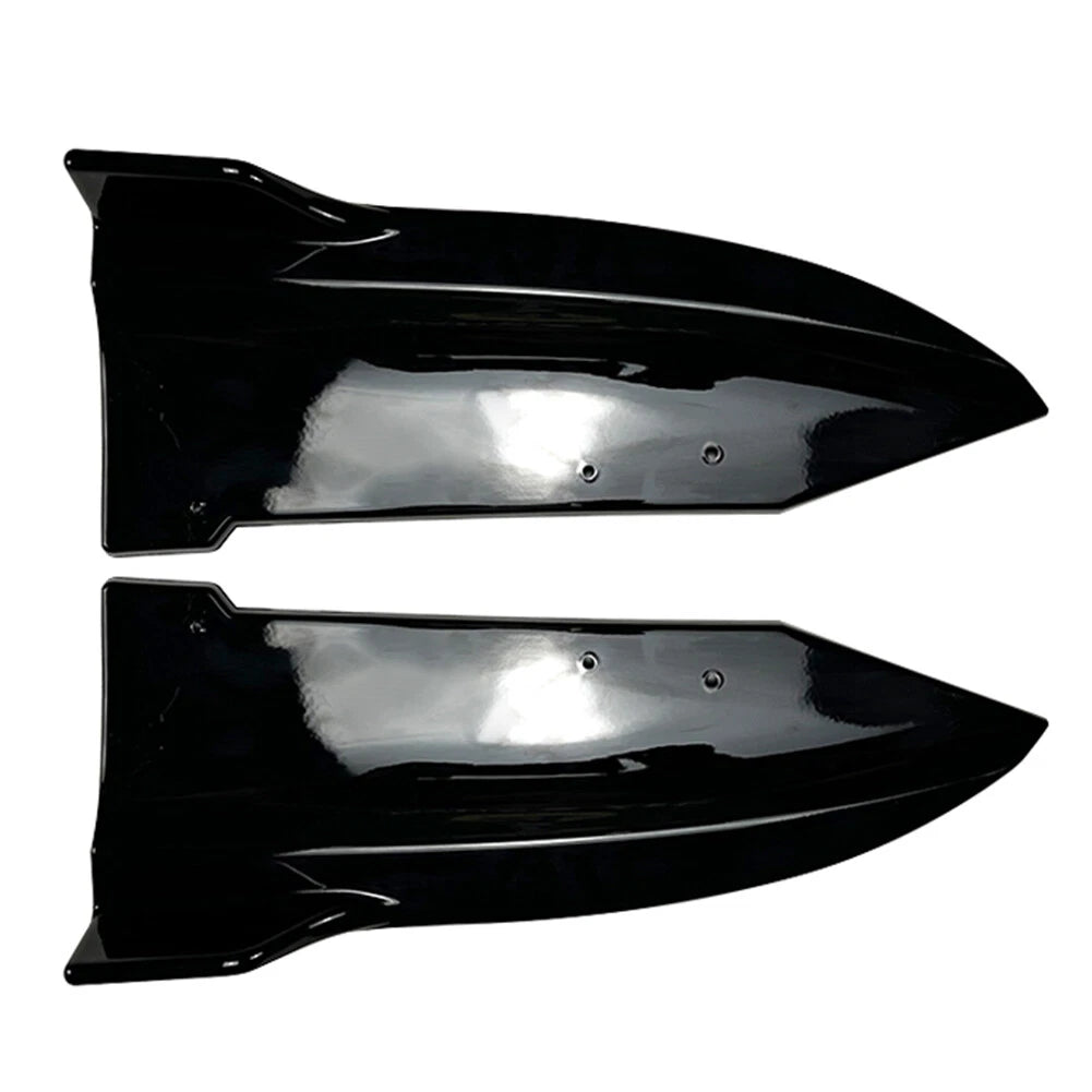 Rear Bumper Lip Wrap Angle Spoiler for BMW X6 G06 (2020–2022) Black