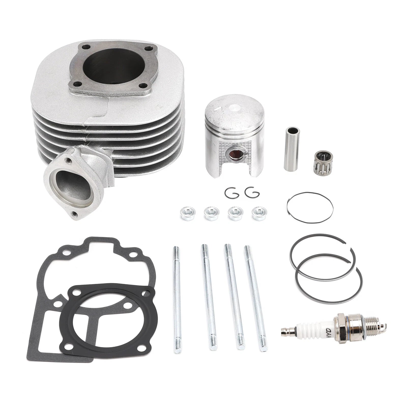 Cylinder Piston Kit Rings Gaskets Top End Set for Suzuki LT80 (1987–2006)