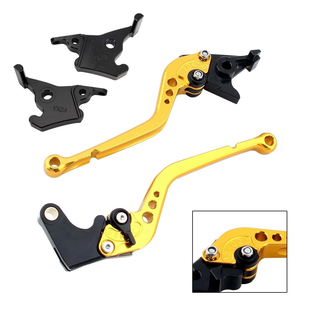 Long Clutch Brake Lever for Yamaha XMAX 300 (2023–2025) Gold