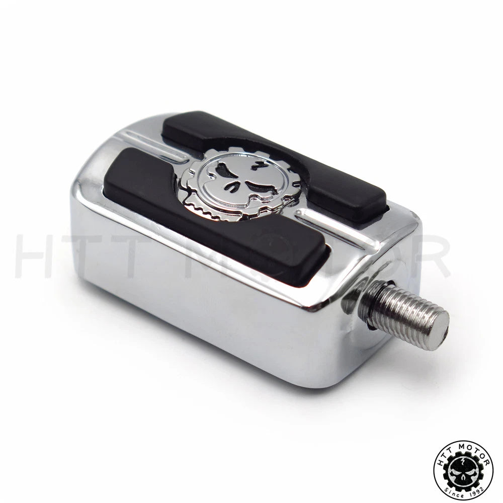 Chrome Skull Shift Peg for Harley Davidson Softail (2000–2023)