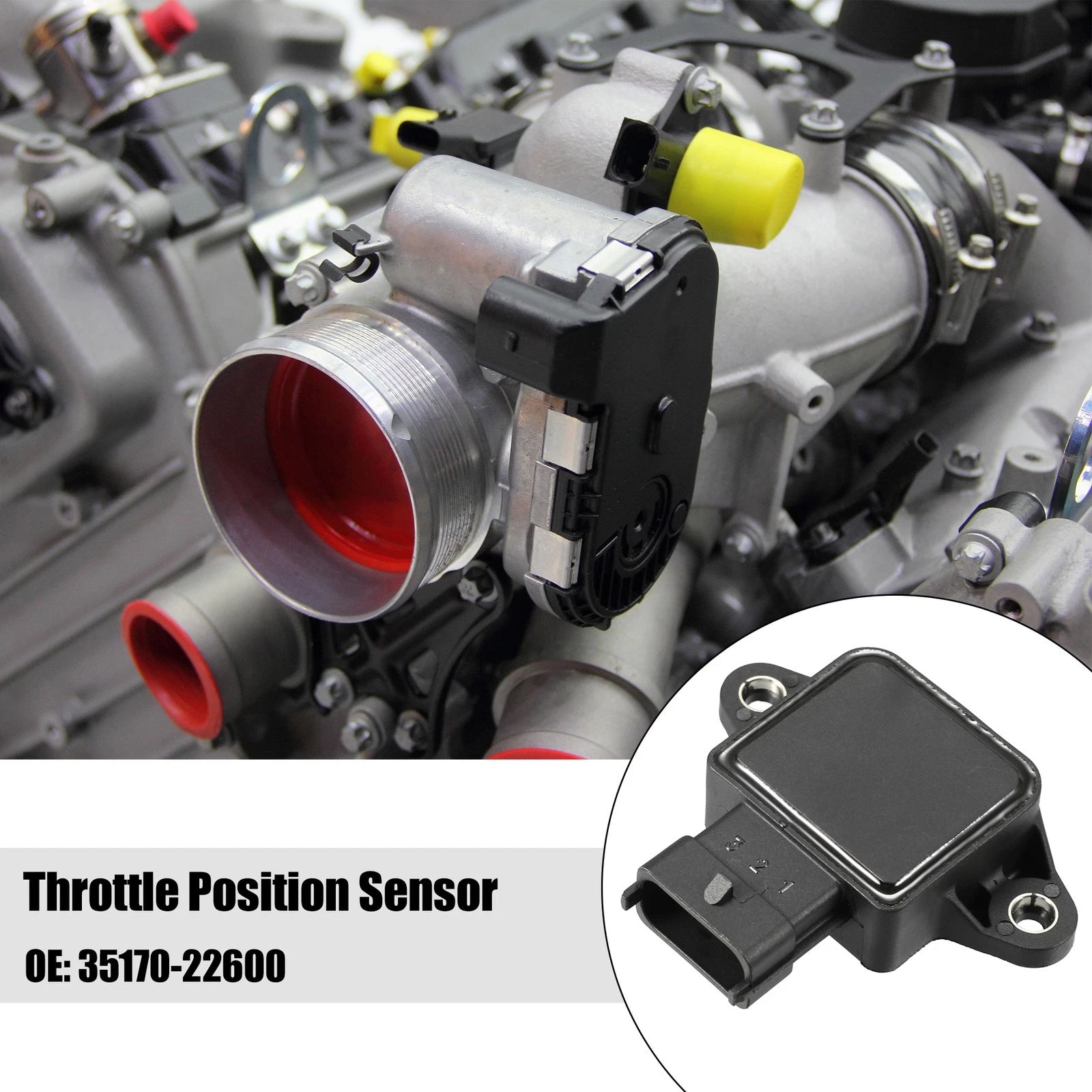 Throttle Position Sensor TPS Replacement for Hyundai Elantra 2.0L (2001–2006)