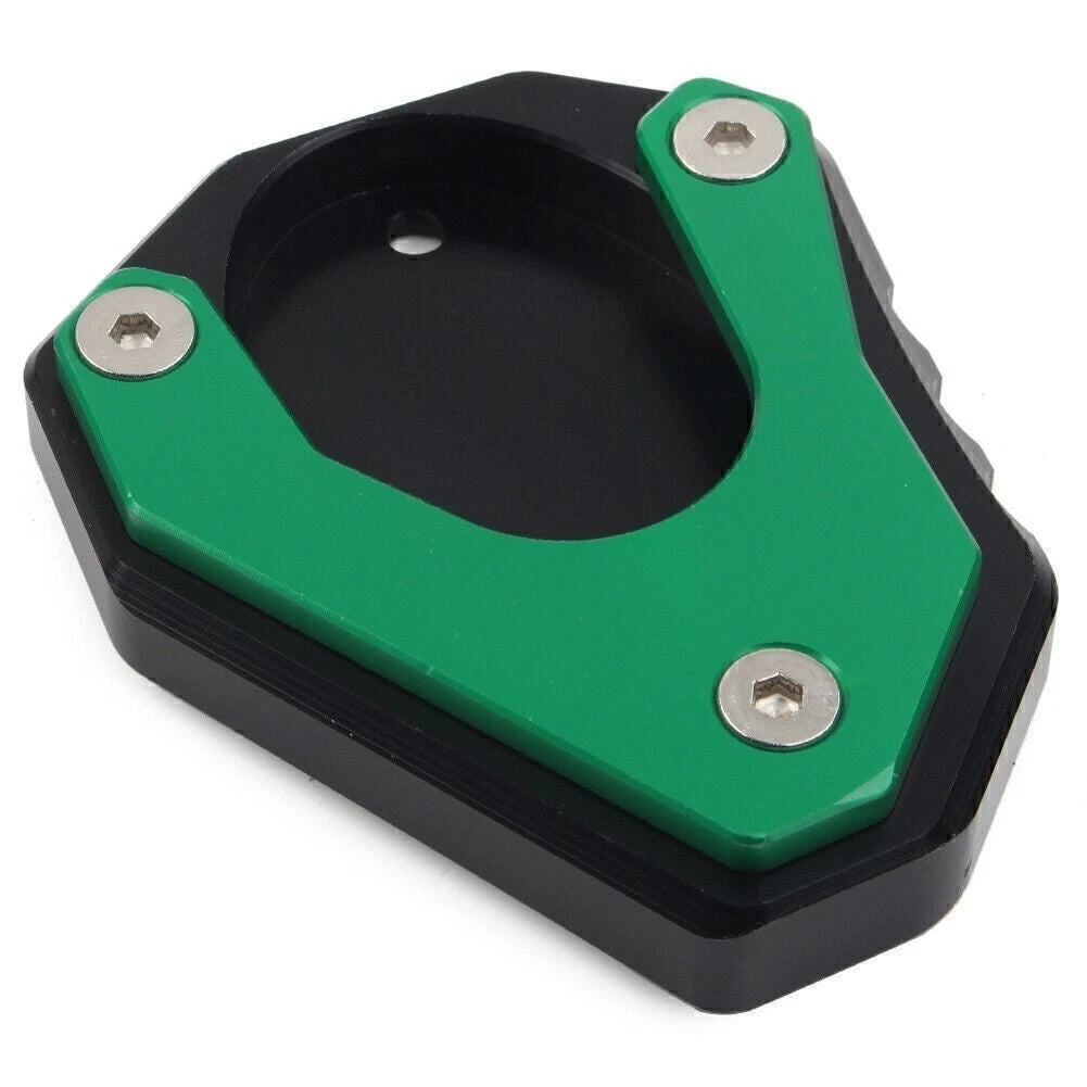 Foot Stand Side Extension Plate for Kawasaki Ninja 400 Versys 650 (2018–2023) - Green