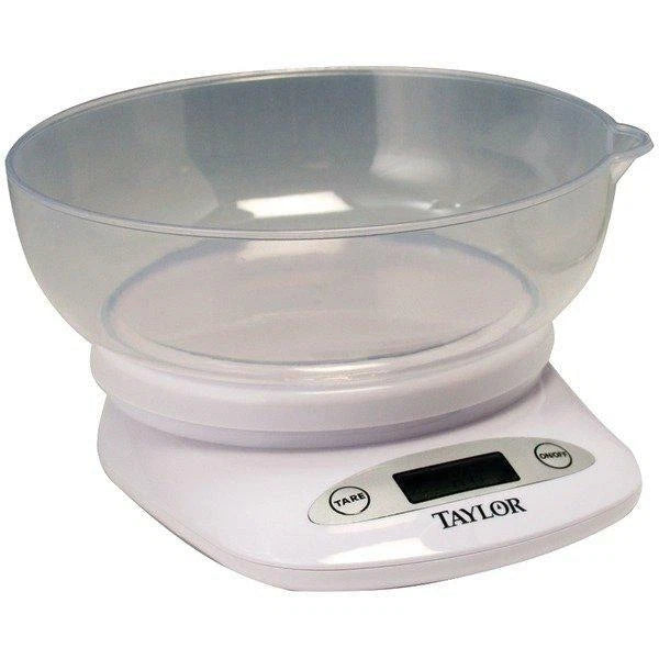 Digital Kitchen Scale with Bowl for Taylor Precision Products (380444)