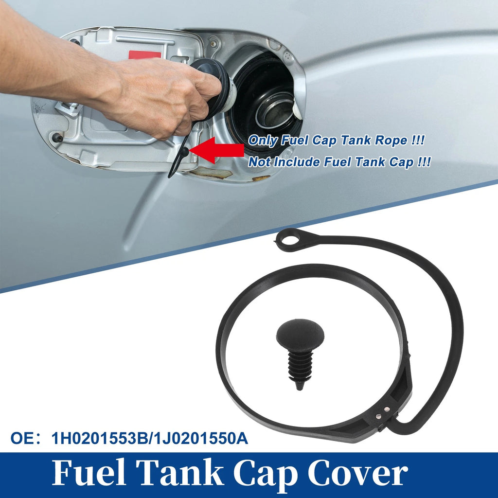 Fuel Tank Cap Tether Replacement Curved O Ring for Audi 90 93 (1993–1995)