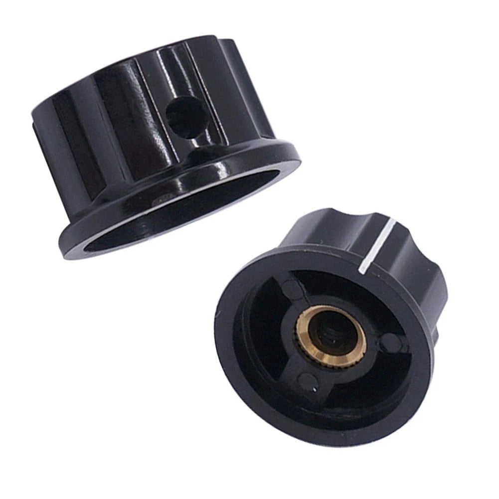 6mm Dia Shaft Knobs Set of 10 for Electronics