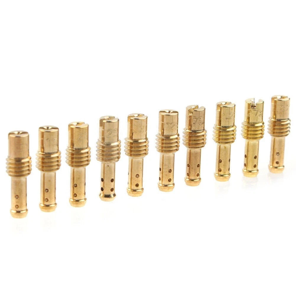 10pcs Carb Pilot Slow Jet for Mikuni VM TM TMX (10-32.5)