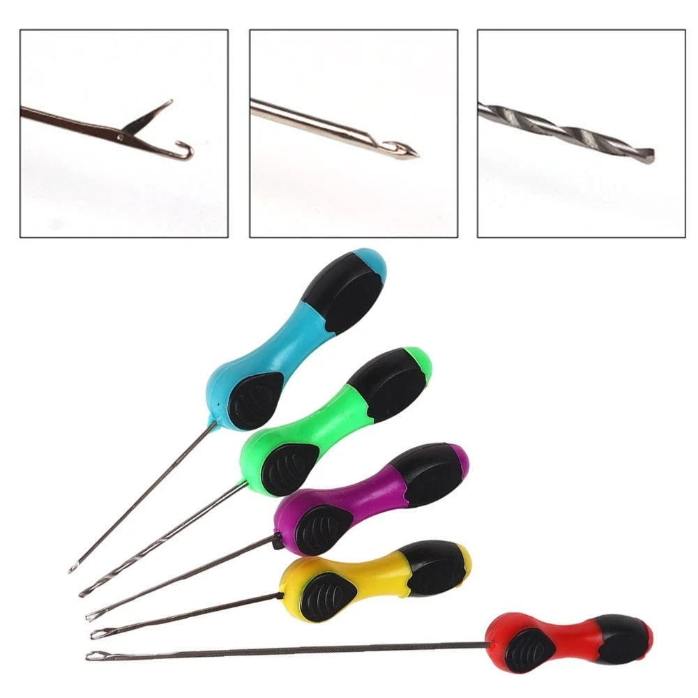5pcs Baiting Needles for Carp Fishing Rig Preparation