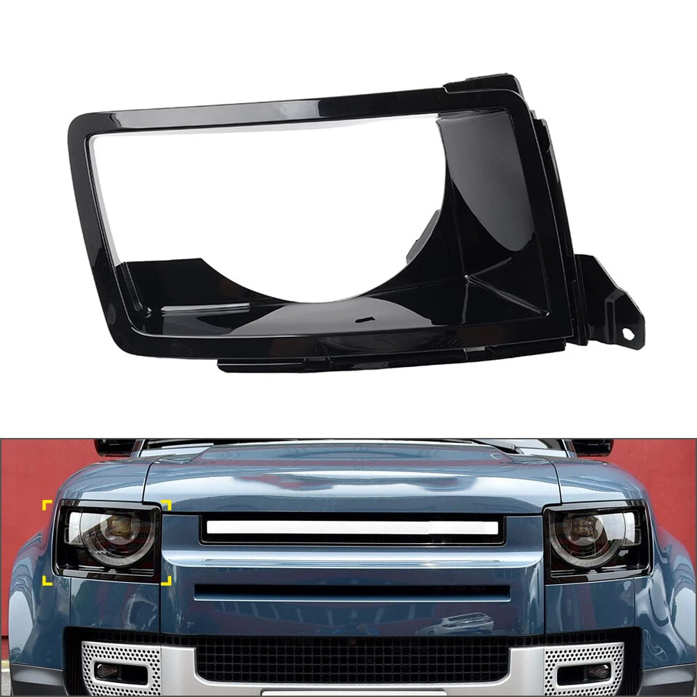 Right Front Bumper Headlight Bezel Trim for Land Rover Defender (2020–2023)