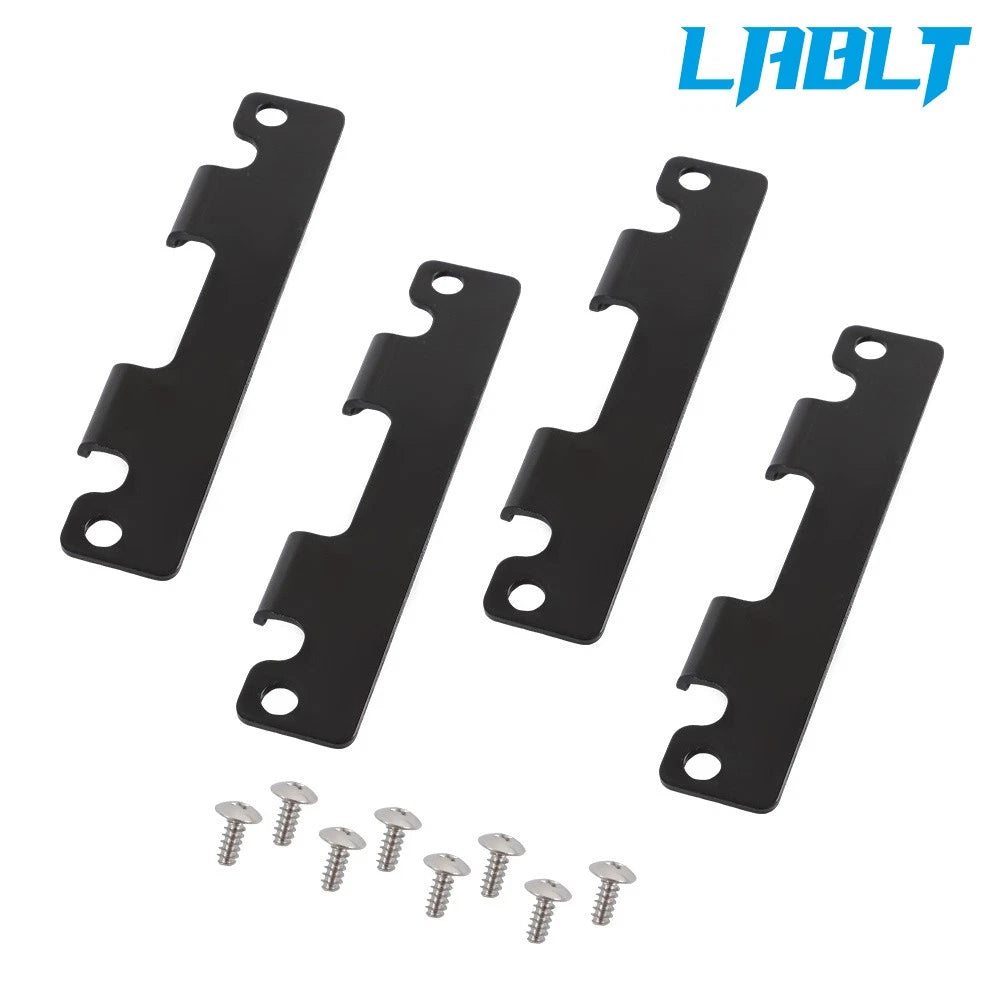 Tailgate Hinge Plates & Screws for Yamaha Rhino 450 (2006–2009)