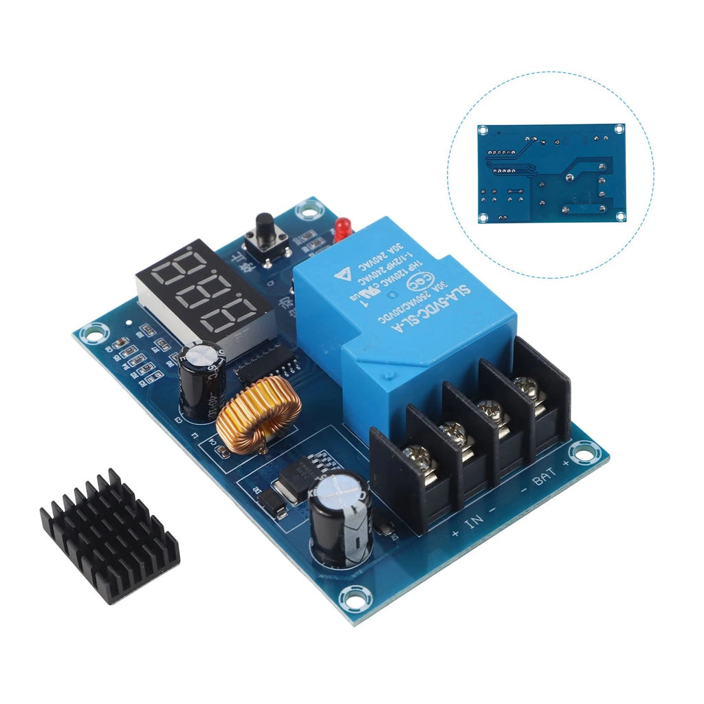 Battery Protection Board Module with Smart Relay and LED Display for XHM604