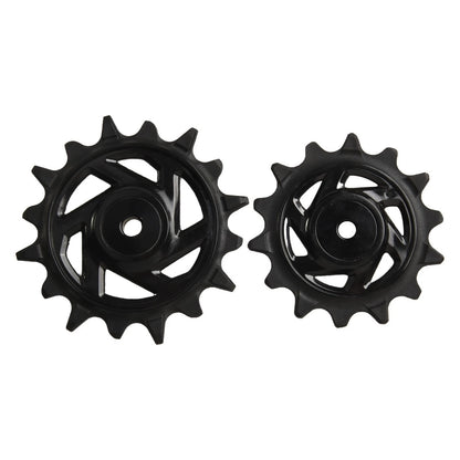 Optimized Gear Ratio Rear Derailleur Pulleys for Wide Range Options