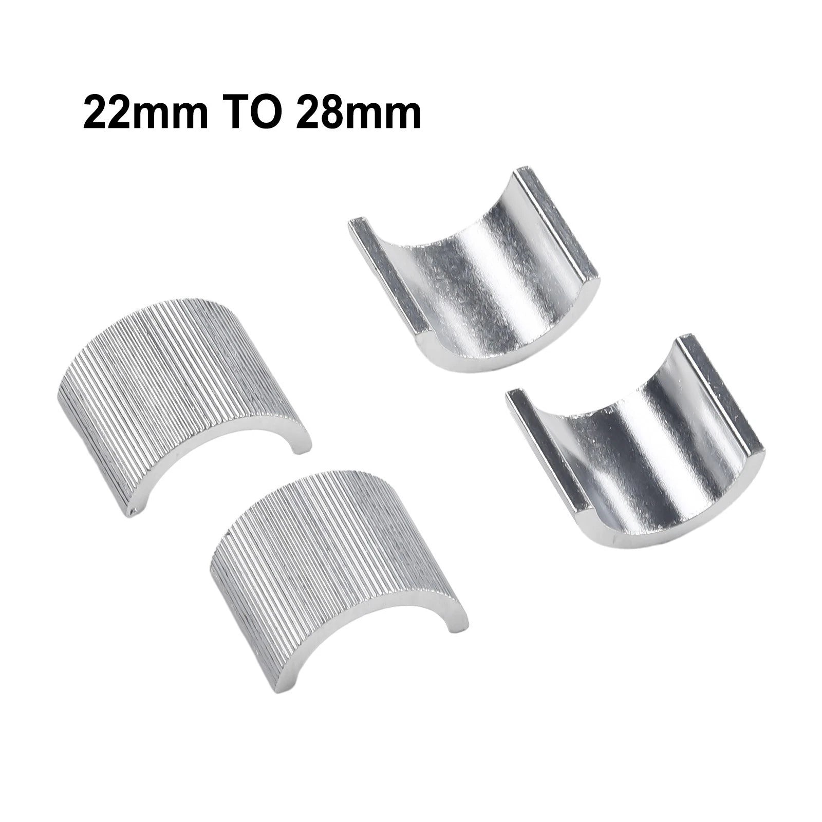 Handlebar Mount-Riser Clamp Conversion Shim for Motorcycle (22mm, 28mm)