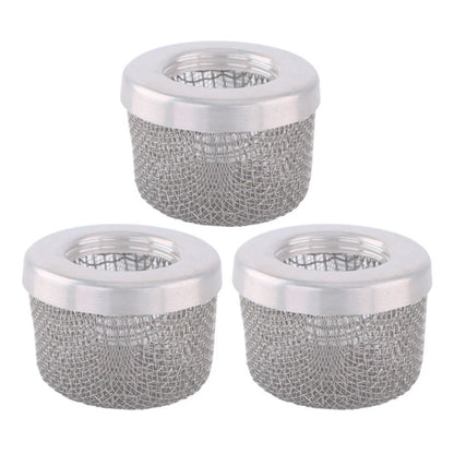 Set of 3 Stainless Steel Filter Screens for Spray Use