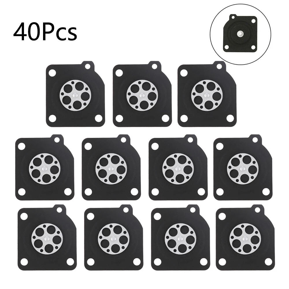 40Pcs Carburetor Metering Diaphragm Repair for ZAMA C1U A015010
