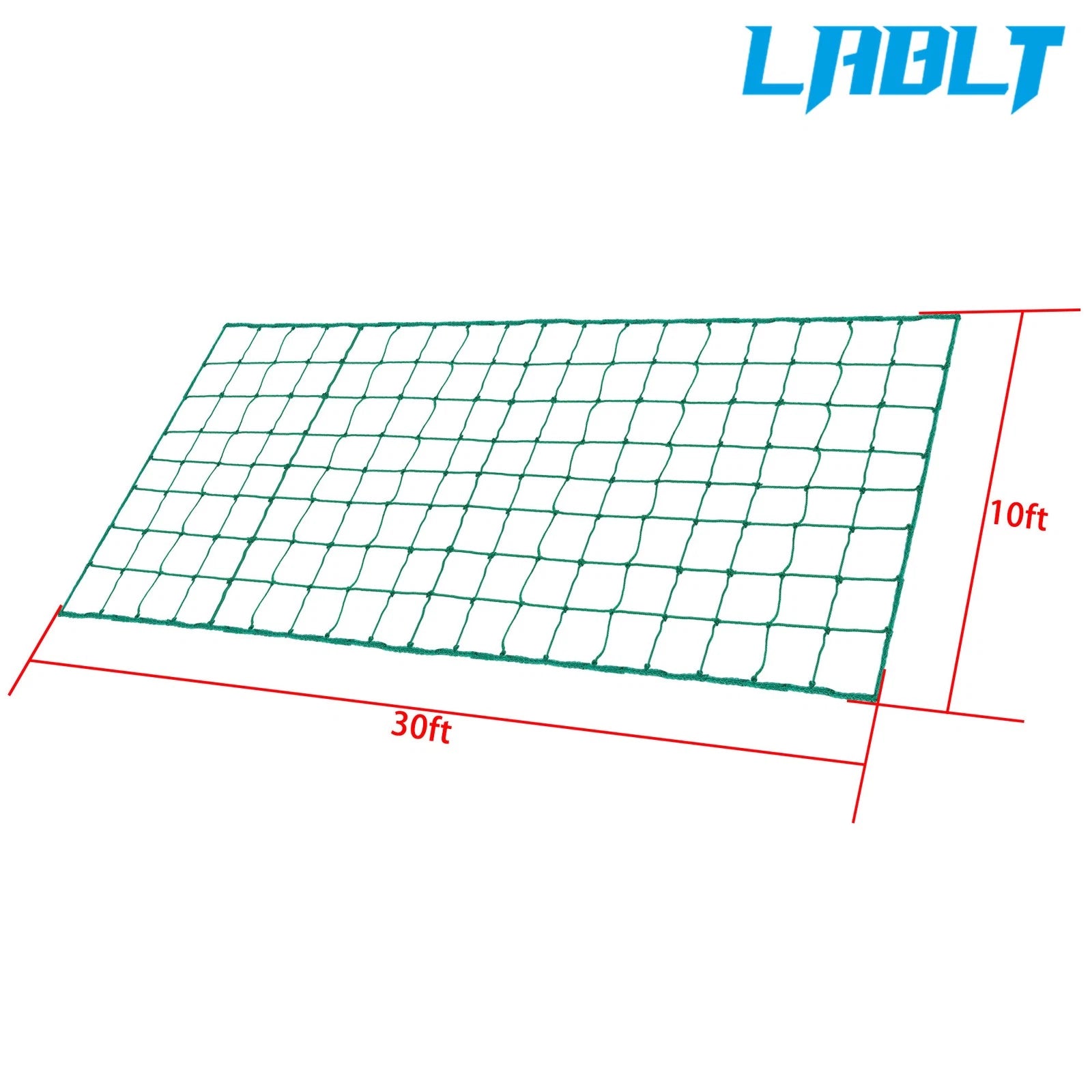 Soccer Backstop Net for Training (10x30 Feet)