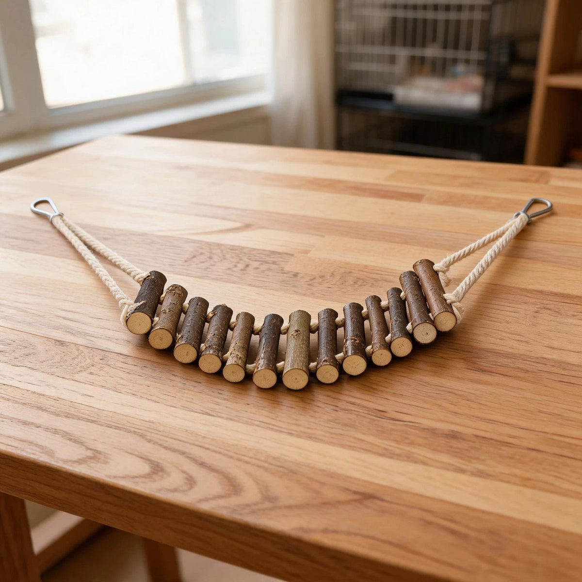 Parrot Cage Accessory Ladder Swing Rope for Suspension