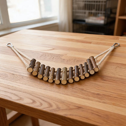 Parrot Cage Accessory Ladder Swing Rope for Suspension
