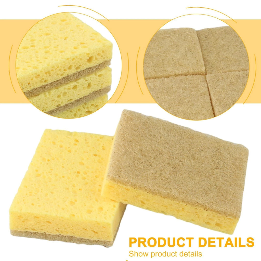 Absorbent Dishcloth for Kitchen Worktops (8x6x2cm) Eco-Friendly