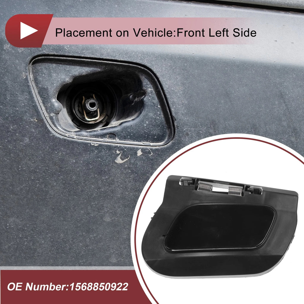 Washer Nozzle Cover Cap Front Left Replacement for Mercedes-Benz GLA45 AMG 15-19