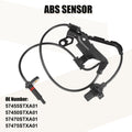 4X ABS Wheel Speed Sensor for Acura MDX (2007–2013)