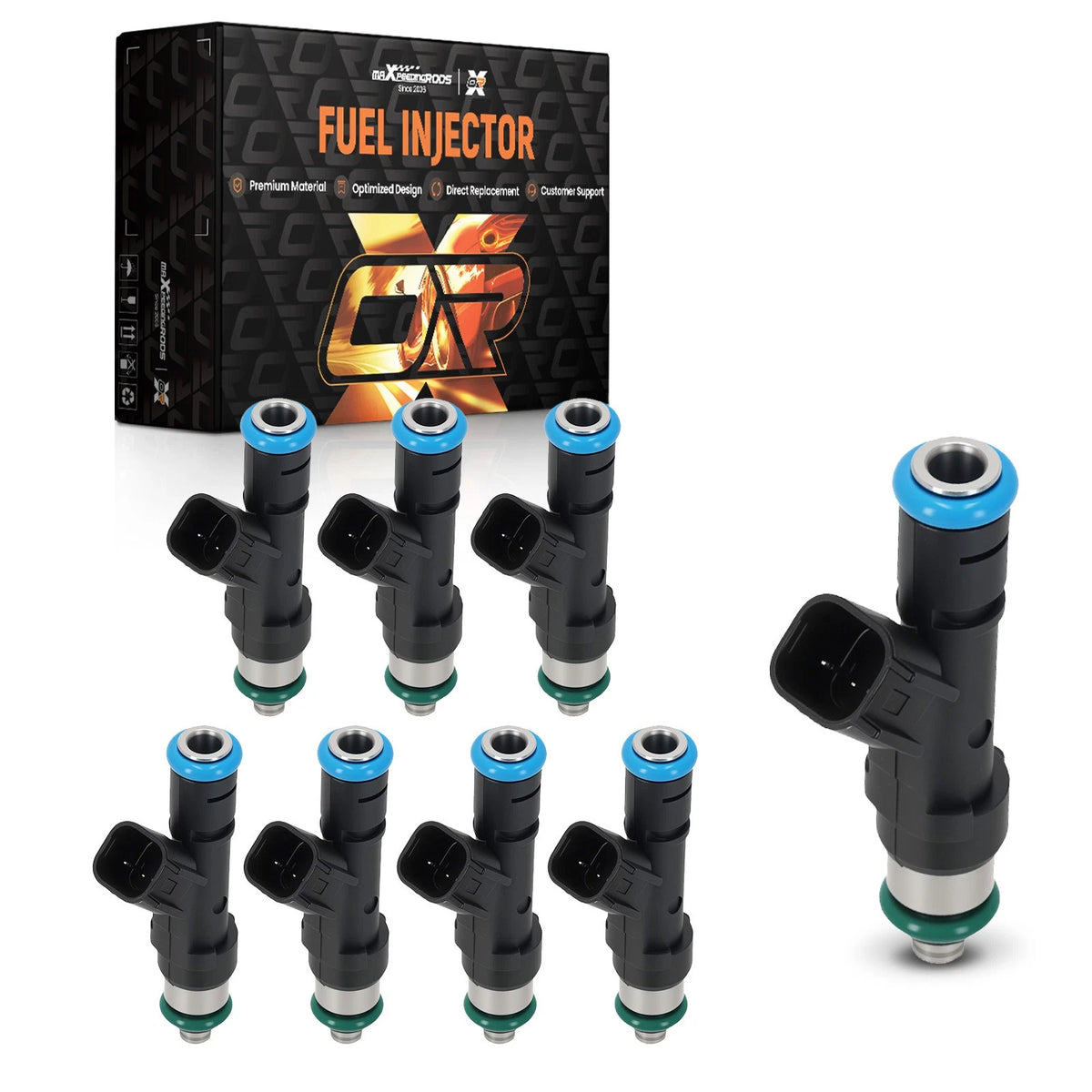 8pcs Front Fuel Injector for Lincoln Navigator 5.4L (2007–2008) 800-2044N