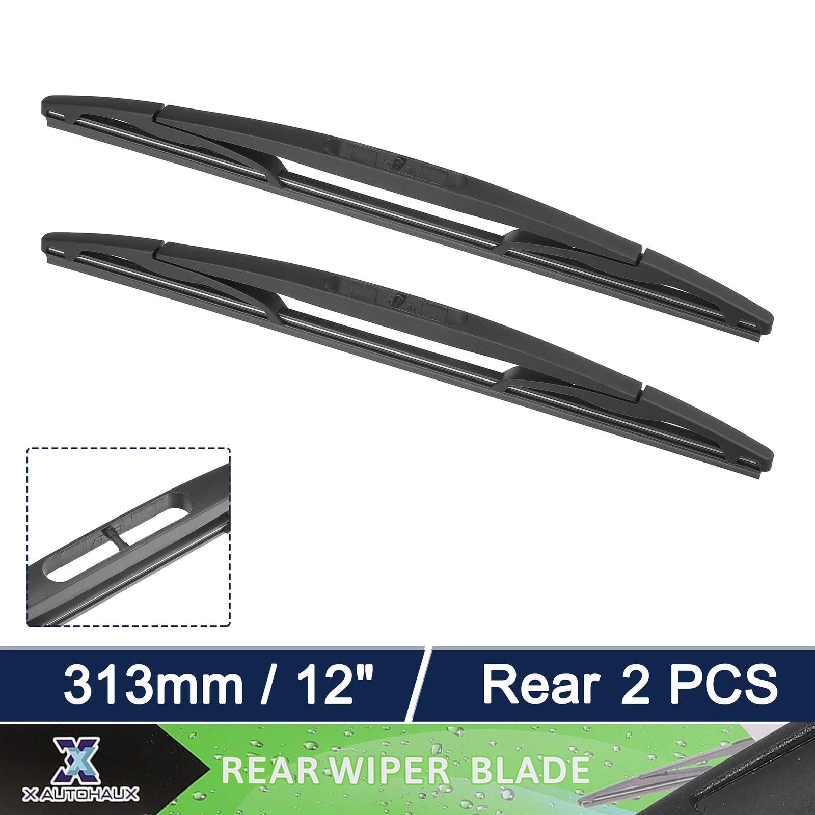 2pcs Rear Windshield Wiper Blade Replacement for Chevrolet Tahoe (2007–2013)